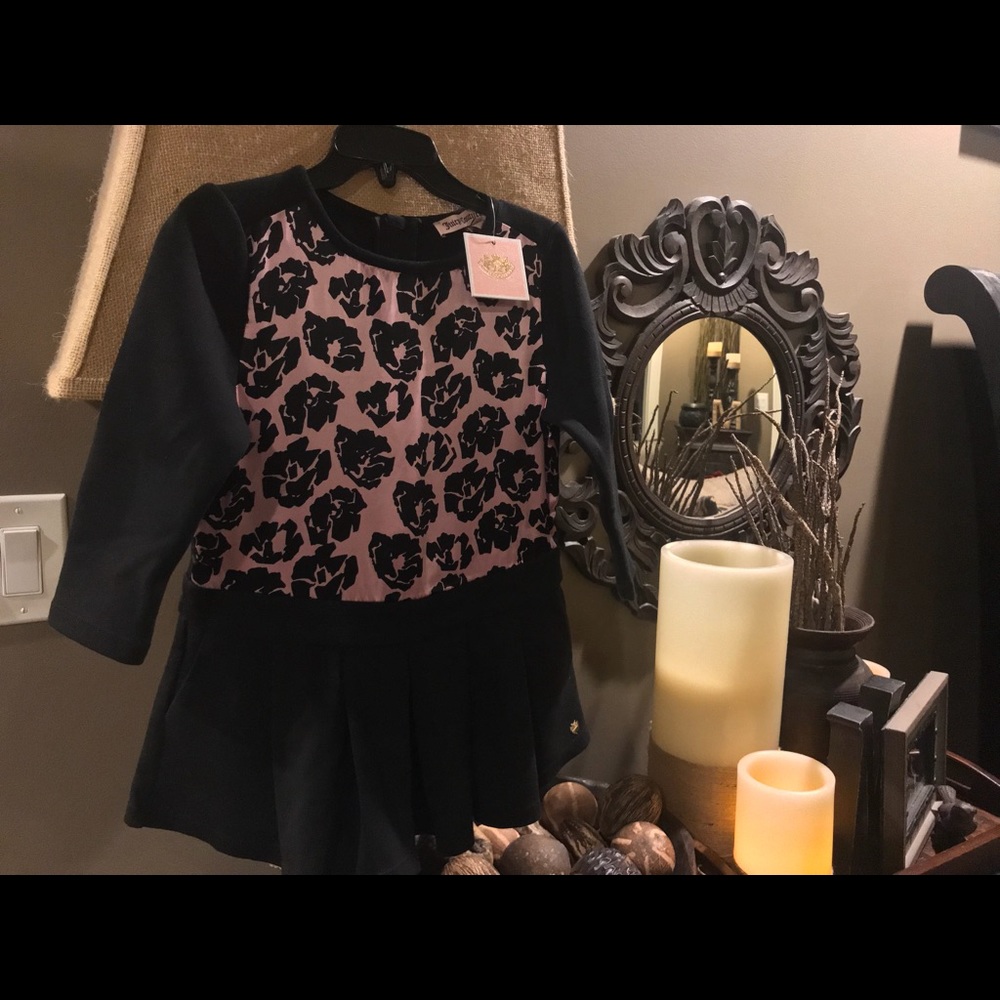 Juicy Couture Hydranga Pink Primrose Dress - NWT